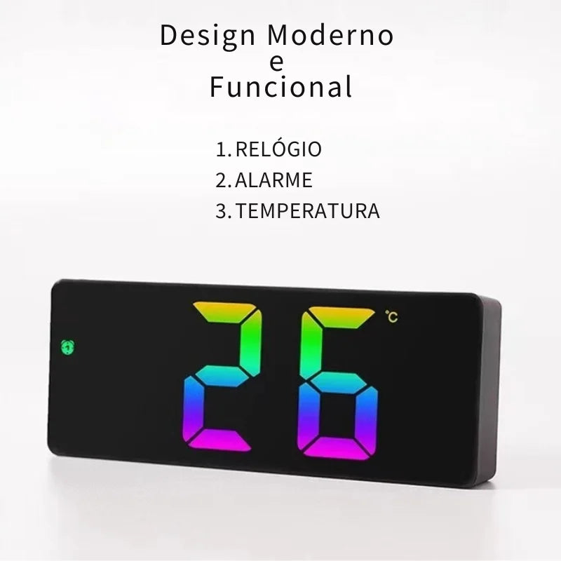 Relógio Digital Moderno