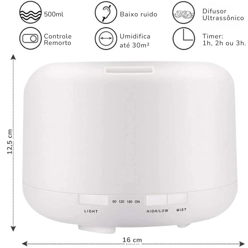 Umidificador Snow - 500ml