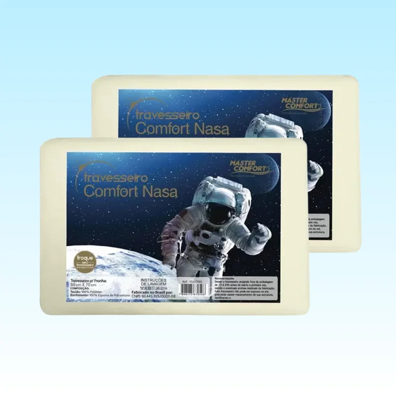 Kit 2 Travesseiros Confort NASA